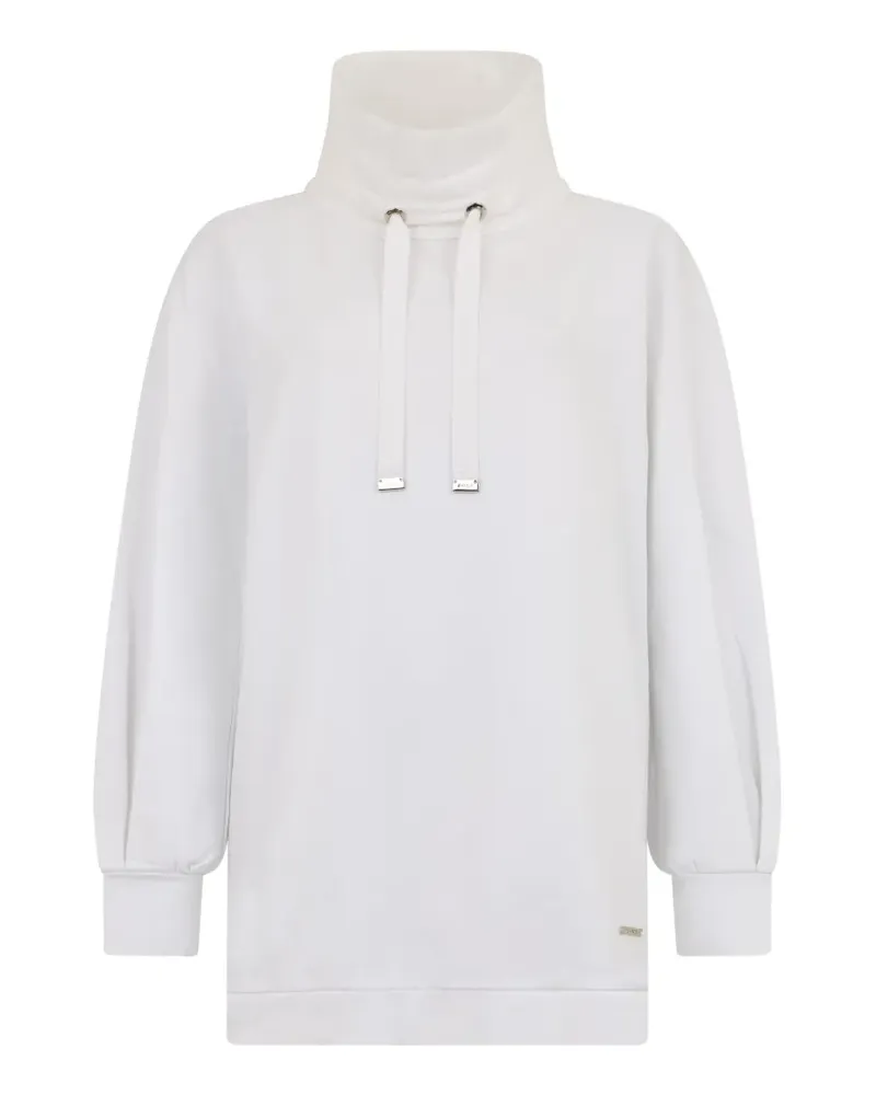 MOORER drawstring high-neck sweater - Weiß Weiß