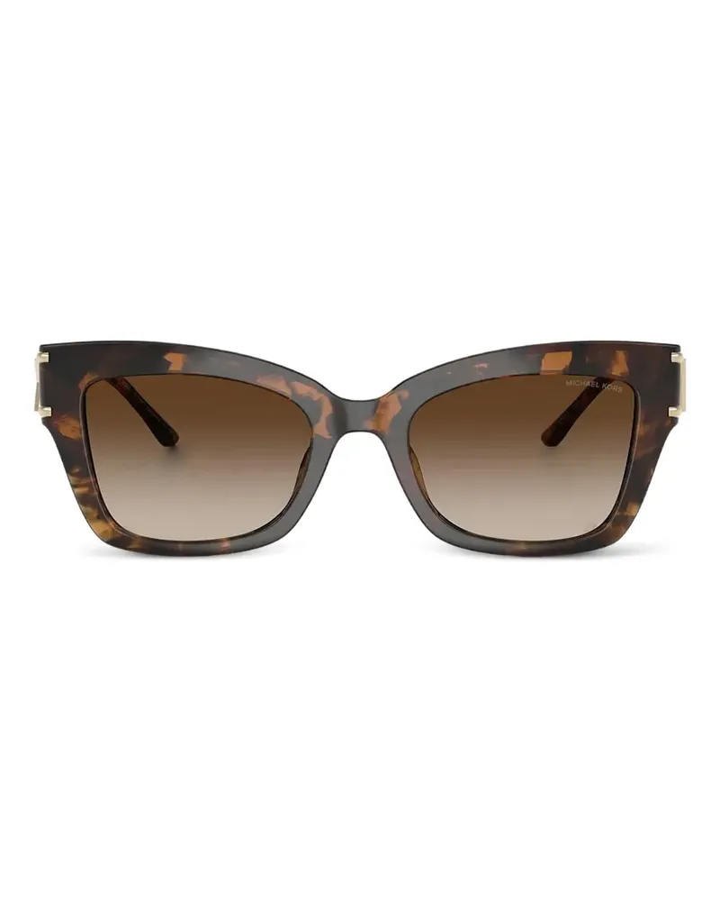 Michael Kors Sonnenbrille mit Cat-Eye-Gestell - Braun Braun