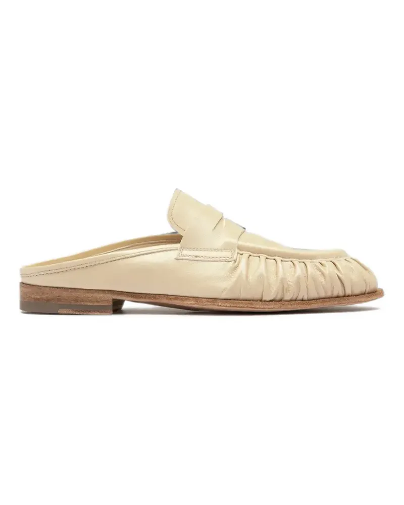 Officine Creative Italia Geraffte Solitude Mules - Nude Nude