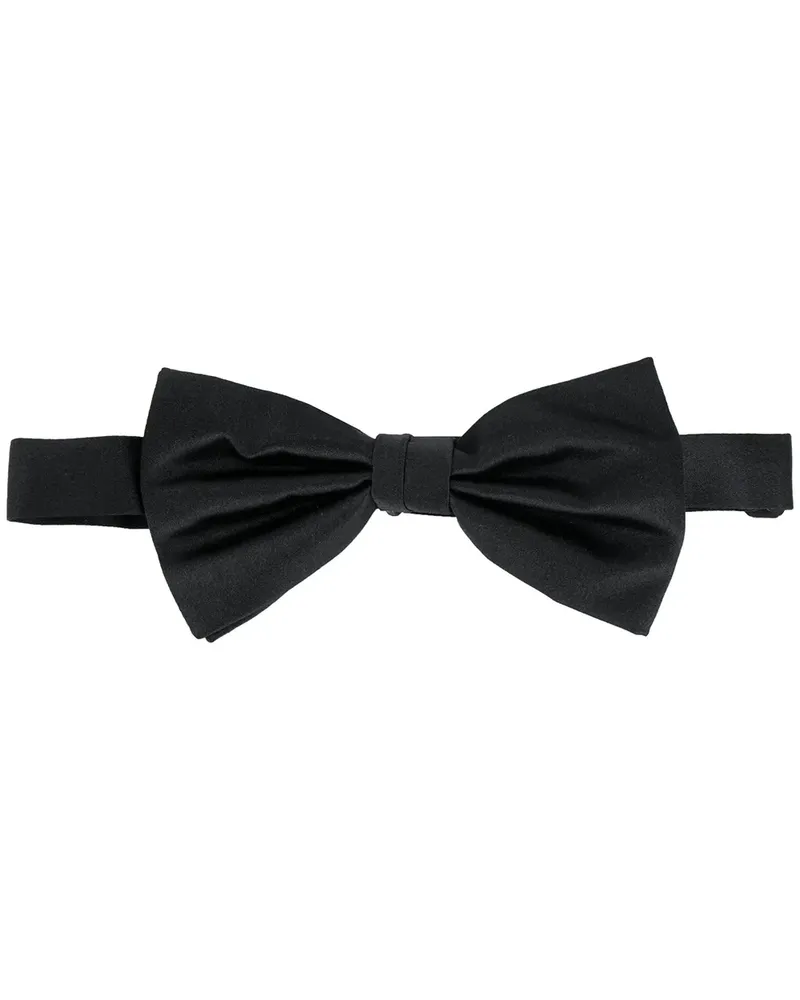 Canali Elegante Fliege - Schwarz Schwarz