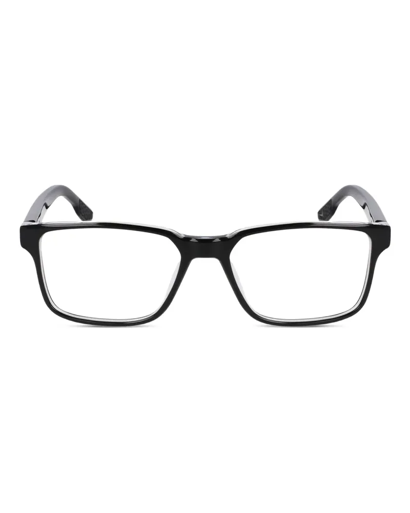 Nike Brille mit eckigem Gestell - Schwarz Schwarz