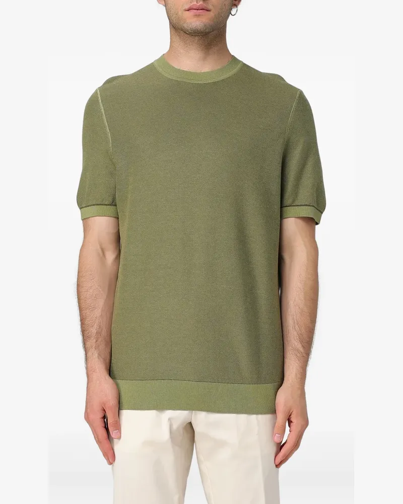 HUGO BOSS T-Shirt mit rundem Ausschnitt - Grün Grün