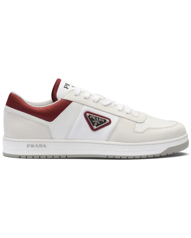 Prada Downtown Sneakers mit Re-Nylon - Weiß Weiß