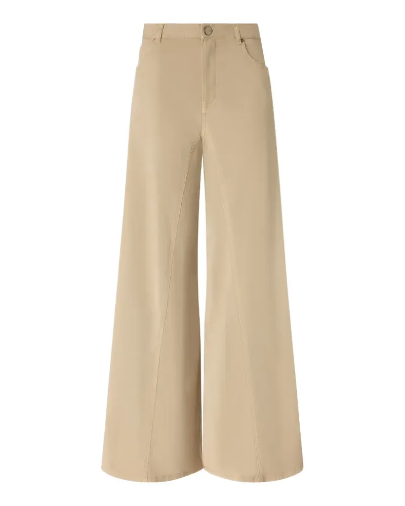 Pinko Winona wide-leg jeans - Nude Nude