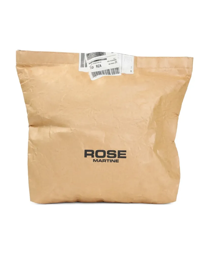 Martine Rose Airmail Tote Bag - Nude Nude