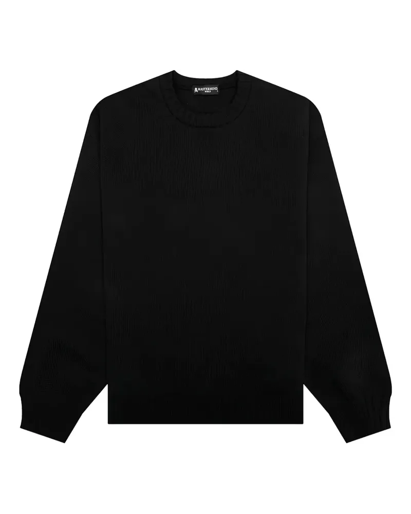 Mastermind World Pullover mit Totenkopf-Stickerei - Schwarz Schwarz