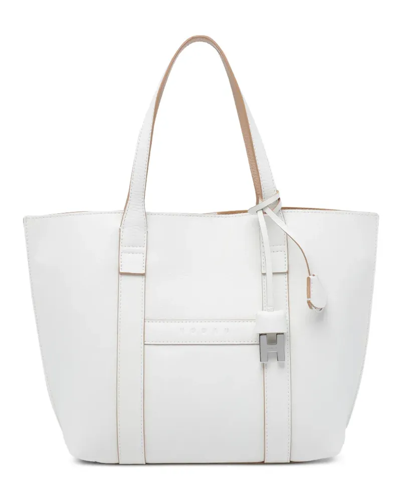 Hogan Script Tote Bag mit Henkeln - Weiß Weiß