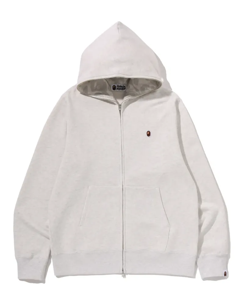 BAPE One Point Kapuzenjacke - Grau Grau