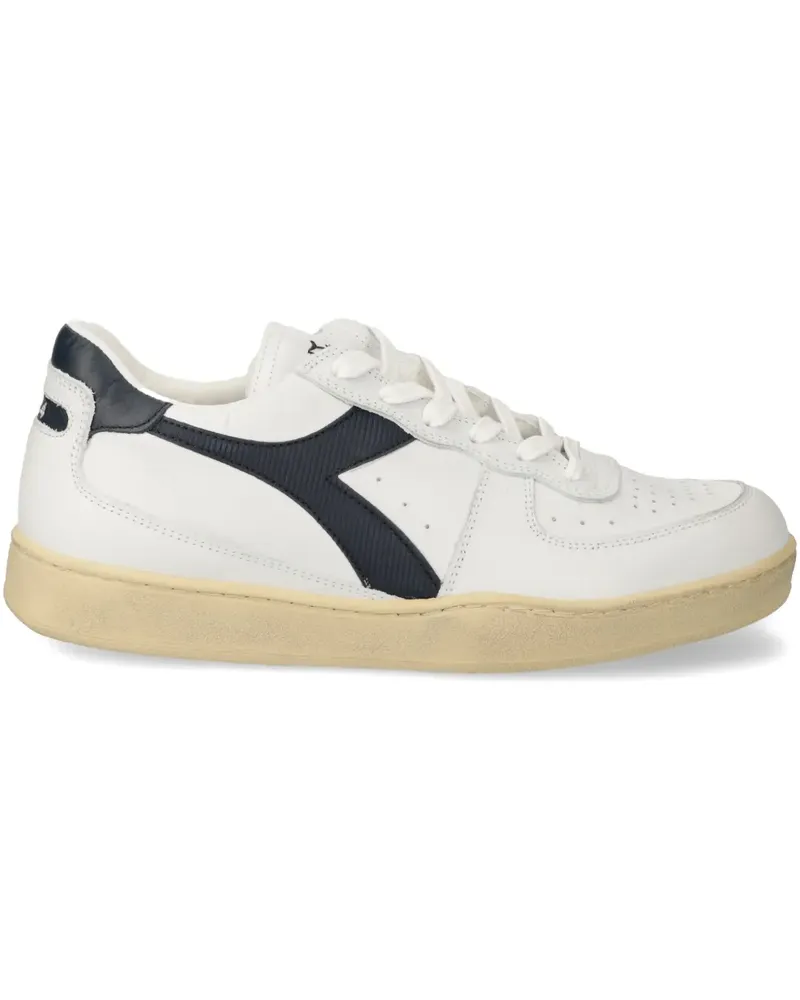 Diadora Sneakers aus Leder - Weiß Weiß