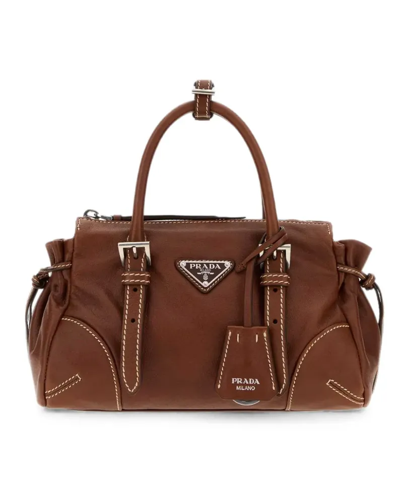 Prada Kleine Karin Tote Bag - Braun Braun