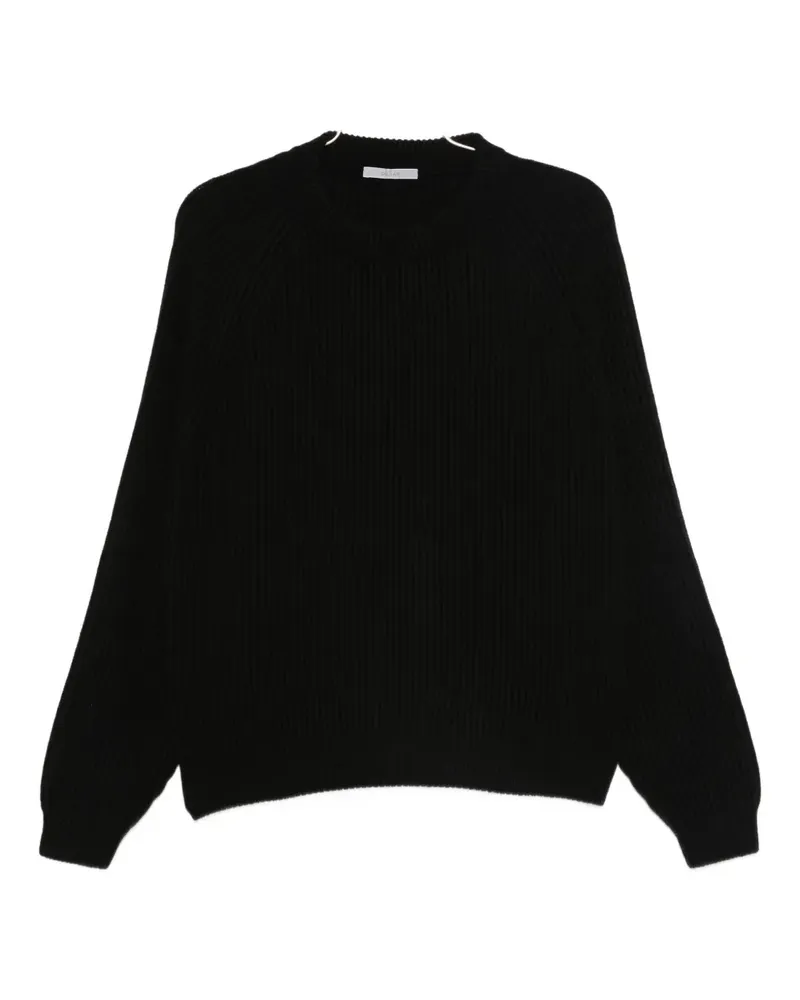 Dušan Pullover mit Rundhalsausschnitt - Schwarz Schwarz