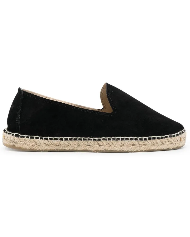 Manebí Espadrilles mit runder Kappe - Schwarz Schwarz