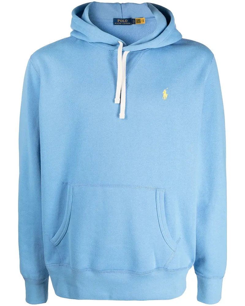 Ralph Lauren Hoodie mit Logo-Stickerei - Blau Blau