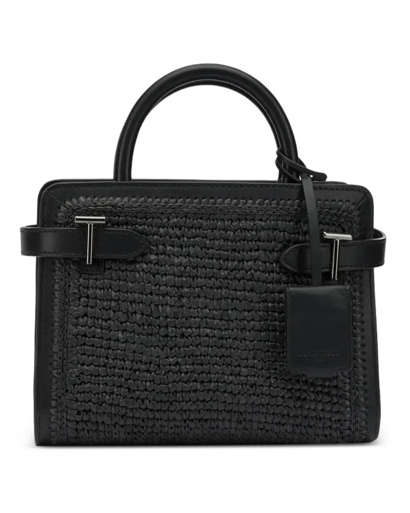 Le Tanneur top-handle tote bag - Schwarz Schwarz