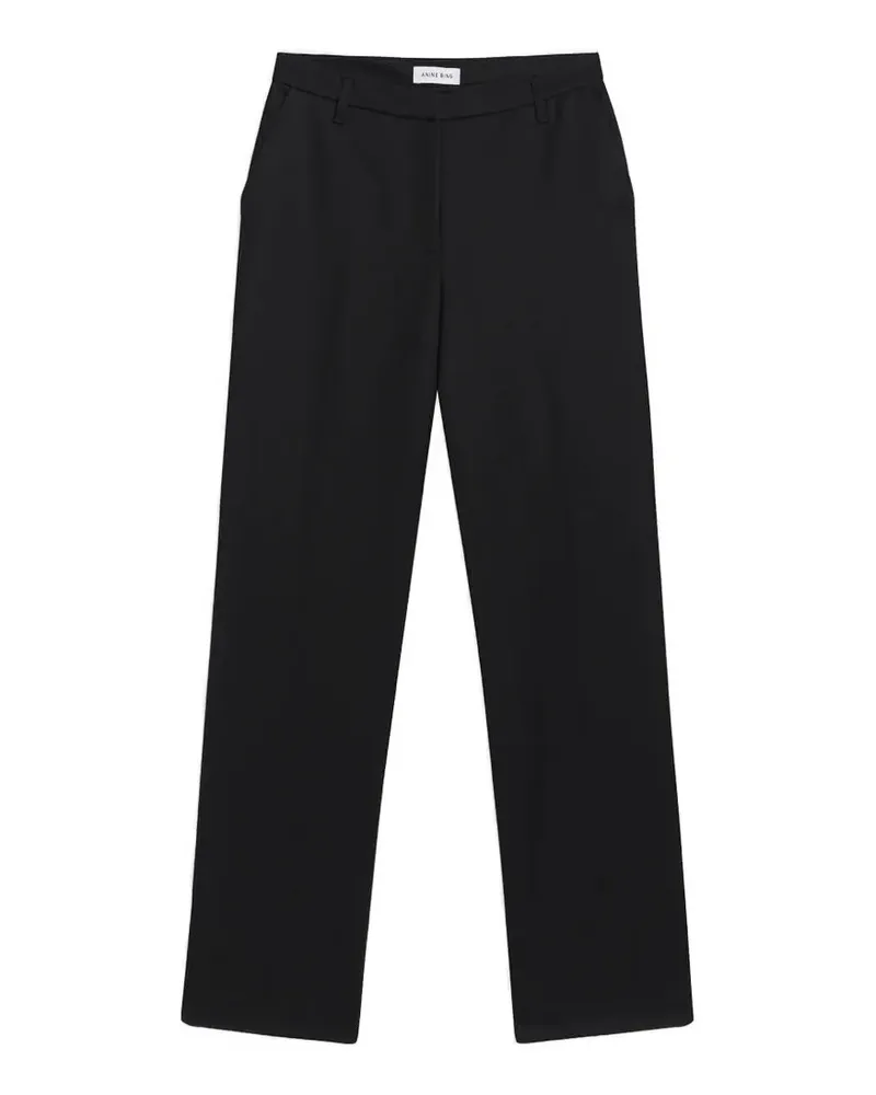 Anine Bing Klassische Hose - Schwarz Schwarz