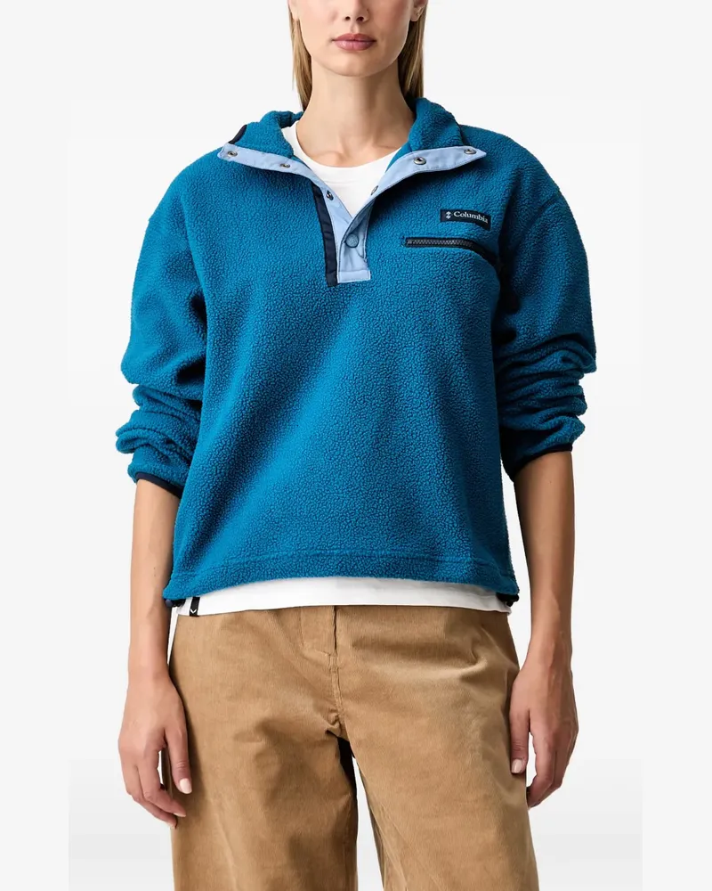 Columbia Sportswear Company Helvetia II Fleecepullover mit Kordelzug - Blau Blau