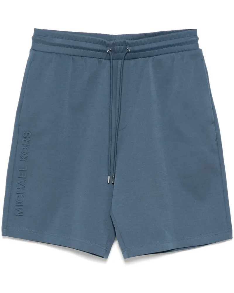 Michael Kors Shorts mit Logo-Prägung - Blau Blau