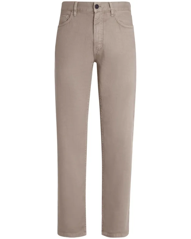 Ermenegildo Zegna Roccia Jeans - Braun Braun