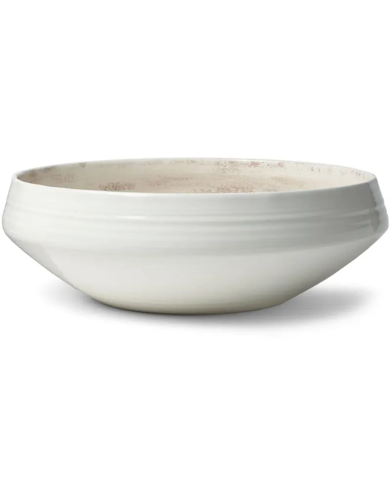 Schale aus Keramik 13cm - Weiß