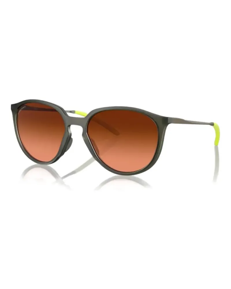 Oakley Sonnenbrille mit rundem Gestell - Grün Grün