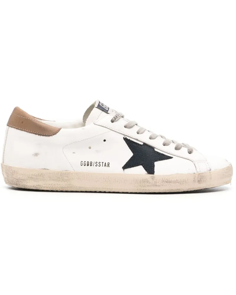 Golden Goose Super-Star Sneakers - Weiß Weiß