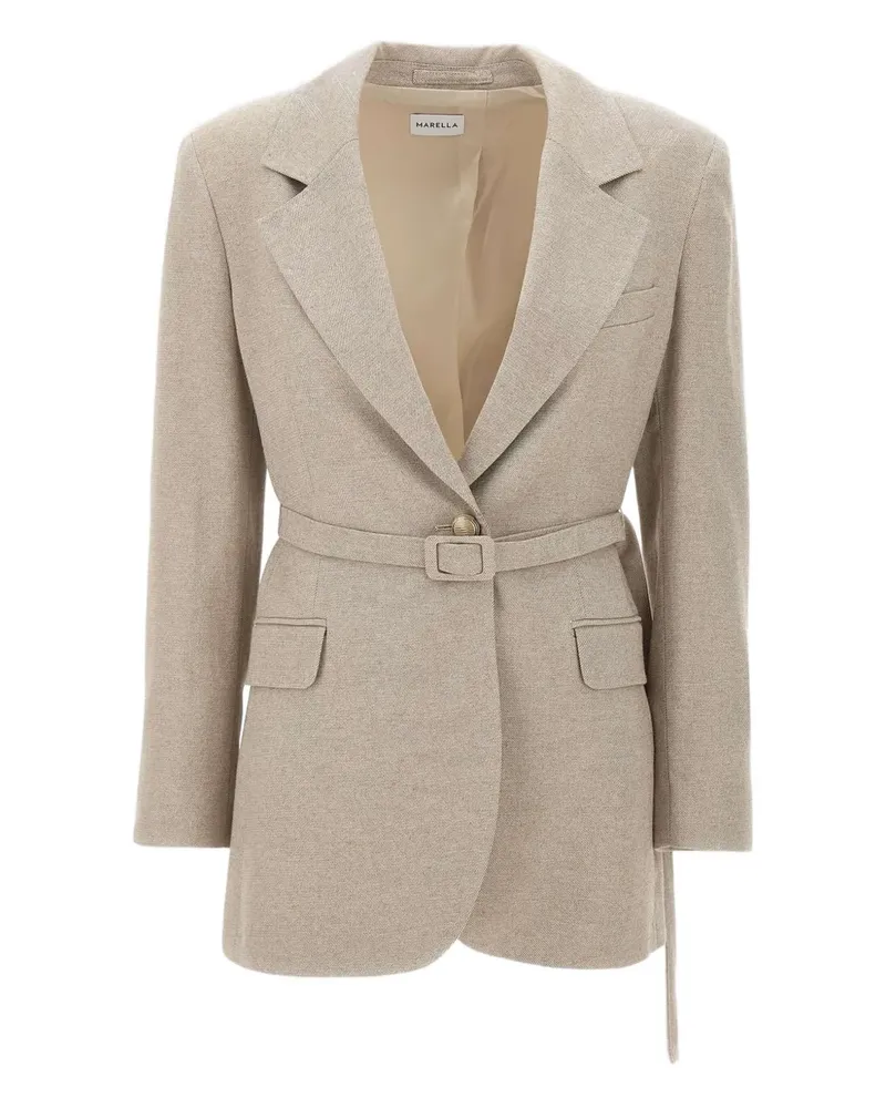 MARELLA Blazer mit schmalem Revers - Nude Nude