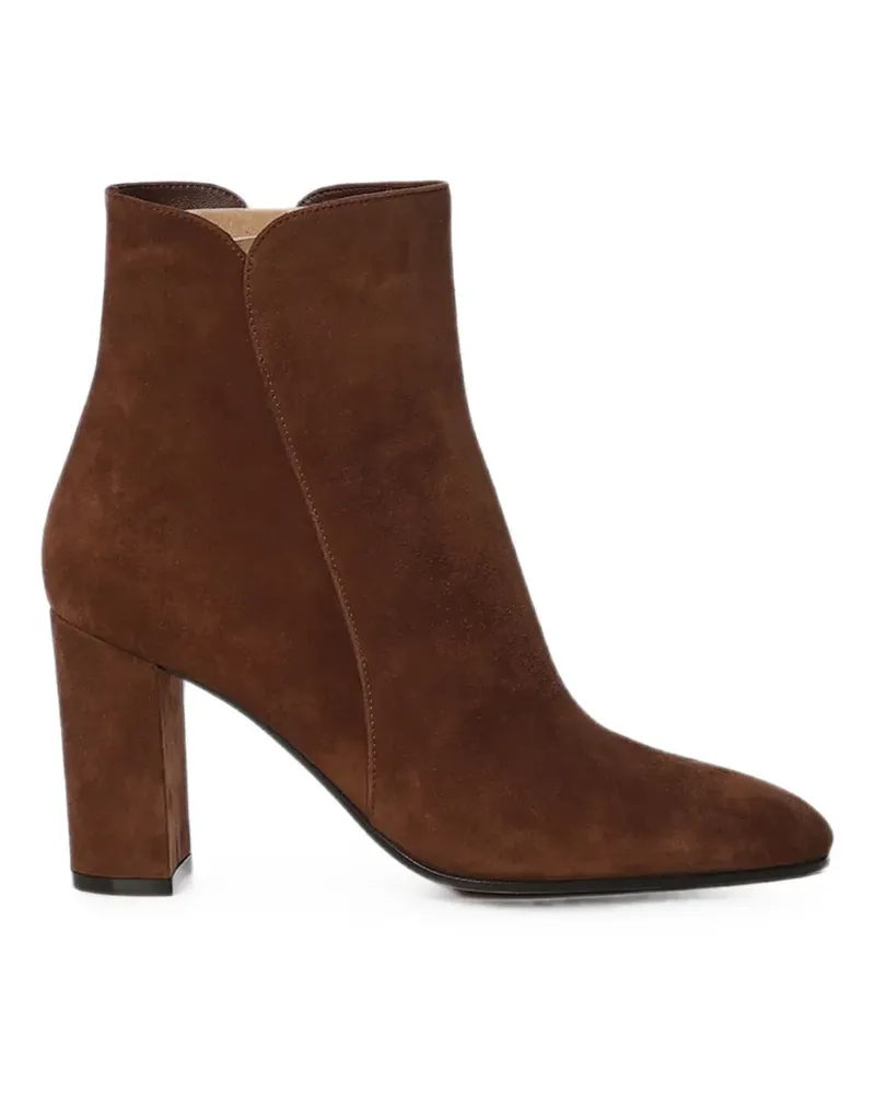 Gianvito Rossi Lisa suede ankle boots - Braun Braun