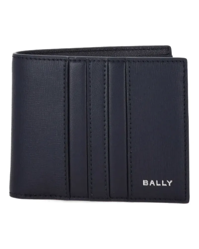 Bally Portemonnaie mit Prägung - Schwarz Schwarz