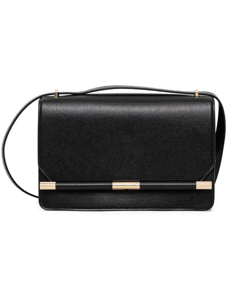 Victoria Beckham Umhängetasche mit Klappenverschluss - Schwarz Schwarz