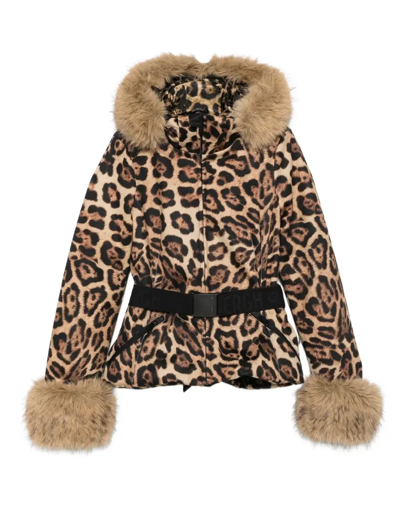 GOLDBERGH Jagger Skijacke mit Leopardenprint - Nude Nude