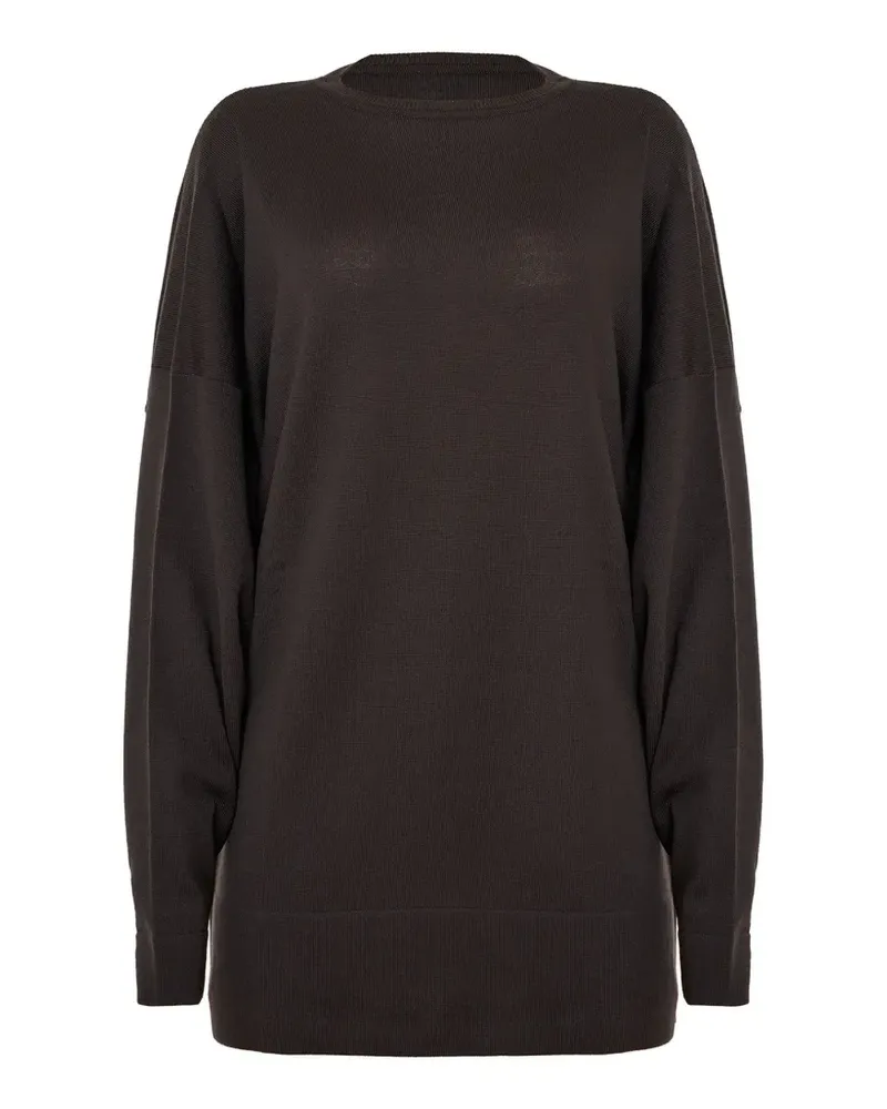 Wolford Pullover aus Merinowolle - Braun Braun