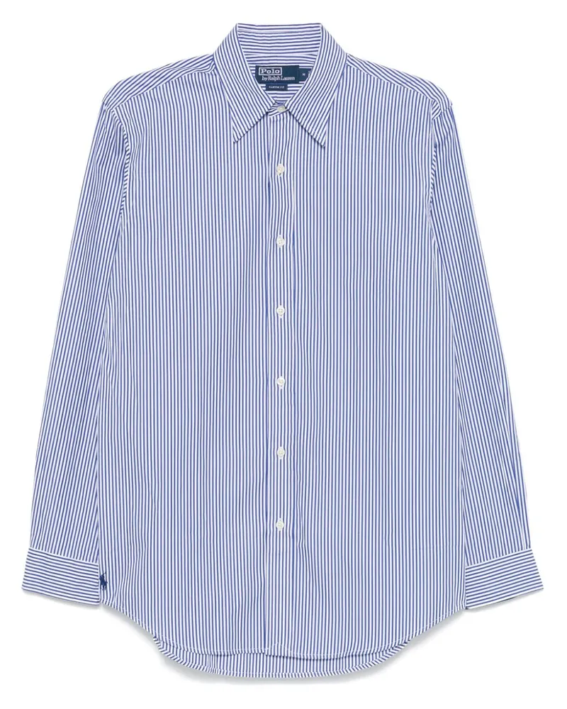 Ralph Lauren Gestreiftes Hemd - Blau Blau