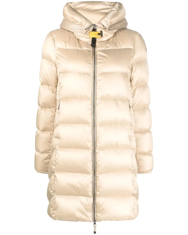 Parajumpers Gesteppter Hoodie - Nude Nude