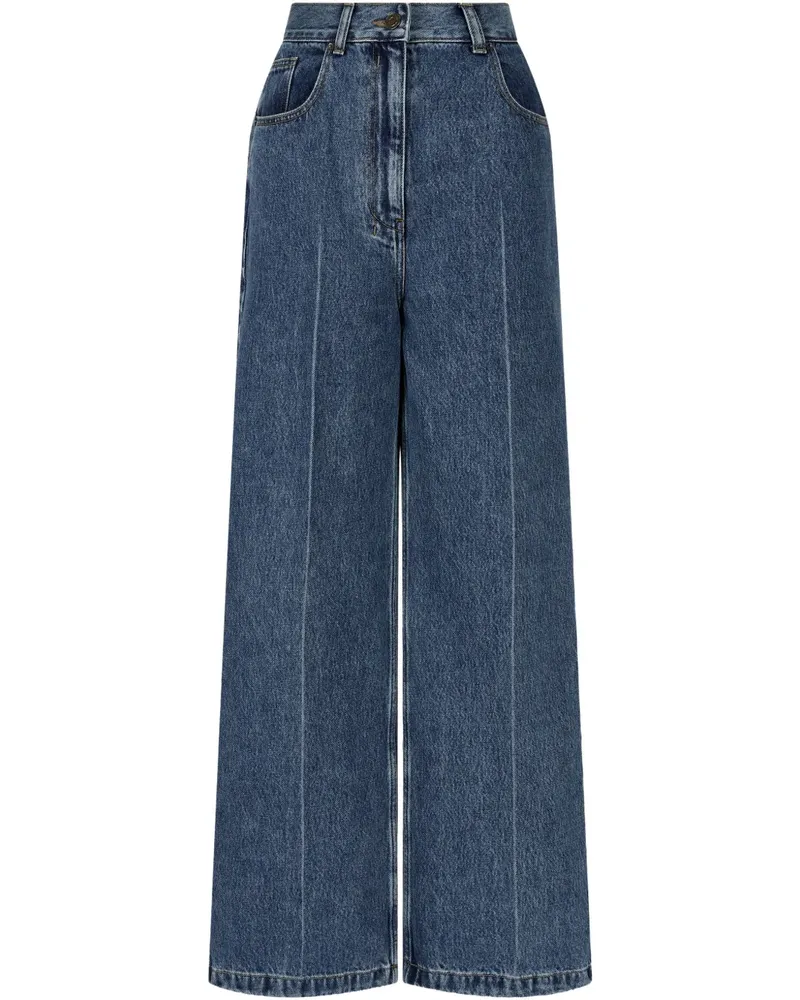 STUDIO TOMBOY Jeans mit Bügelfalten - Blau Blau