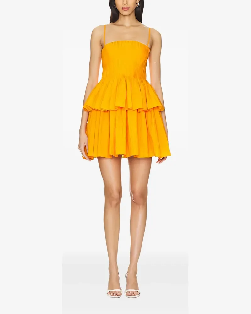 Acler Fairley Kleid - Gelb Gelb