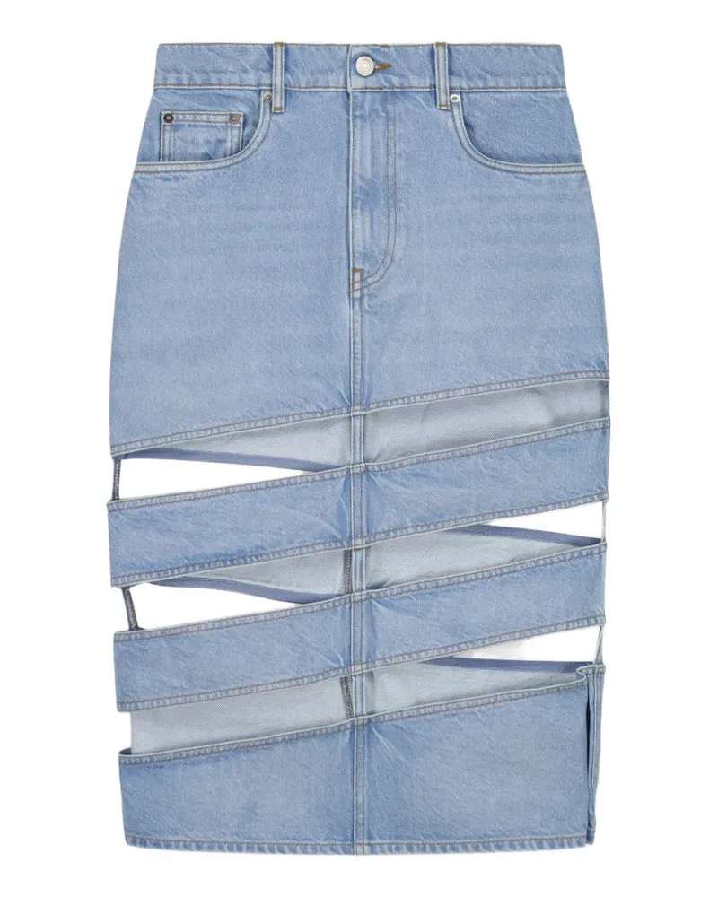 COPERNI Jeansrock in Spiralform - Blau Blau