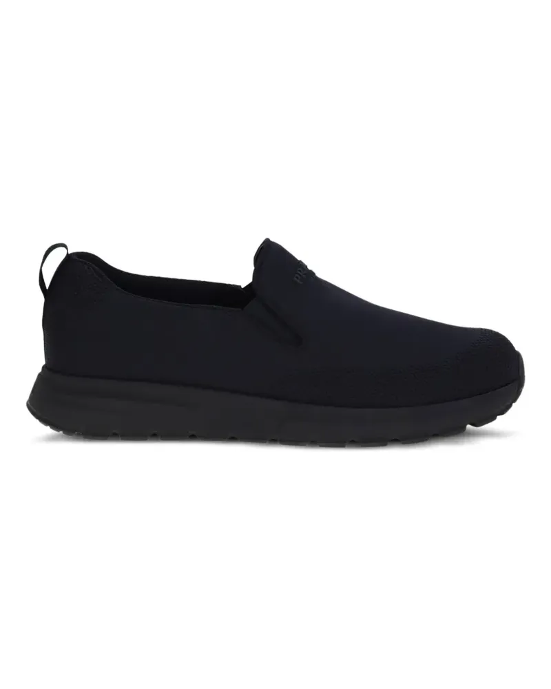 Prada jersey slip-on sneakers - Blau Blau