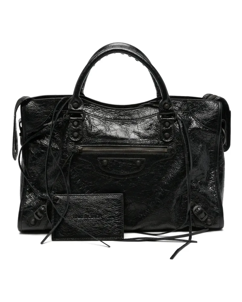 Balenciaga Le City Tote Bag - Schwarz Schwarz
