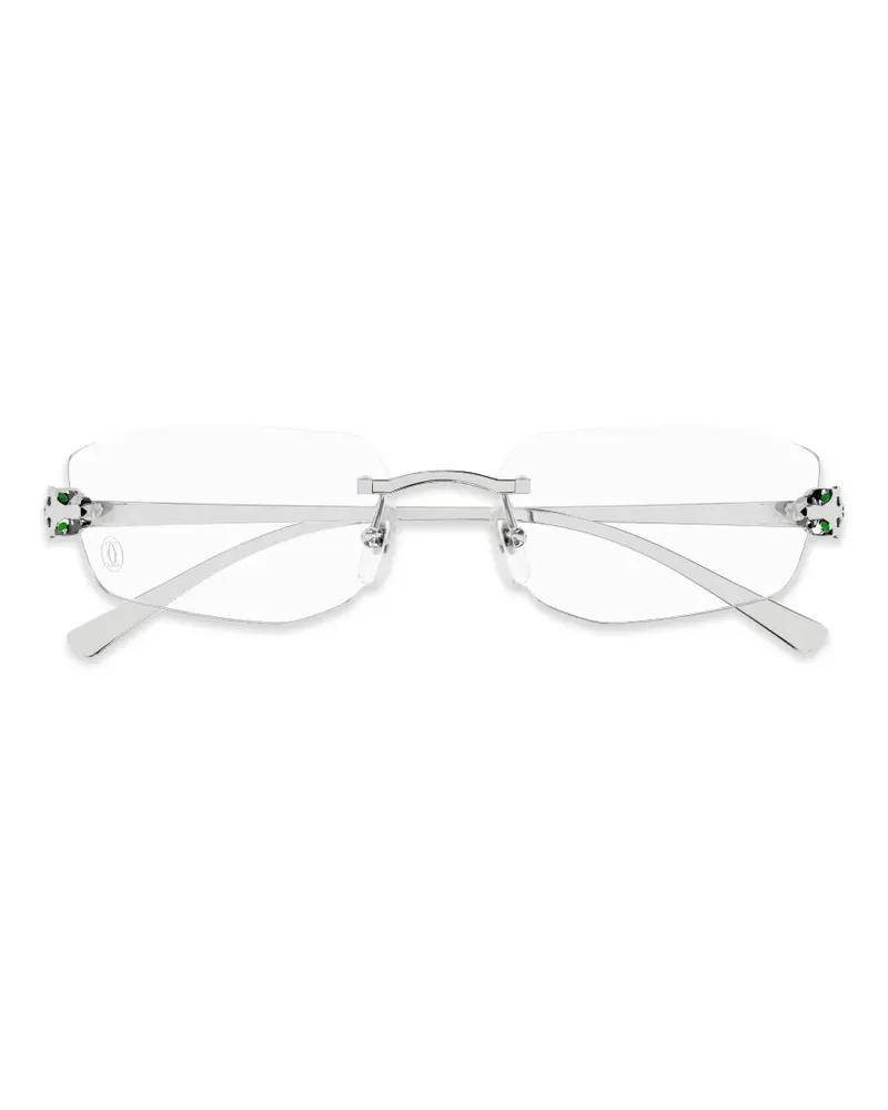 Cartier Panthère de Cartier rimless glasses - Silber Silber