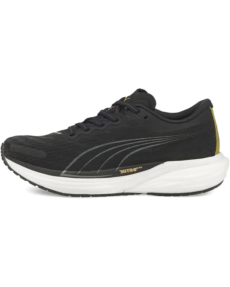 Puma Deviate Nitro 2 "Black Team/Gold" Sneakers - Schwarz Schwarz