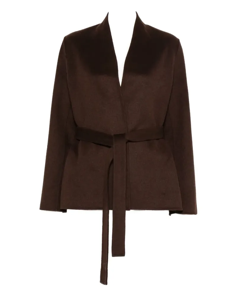 Ermanno Scervino belted coat - Braun Braun