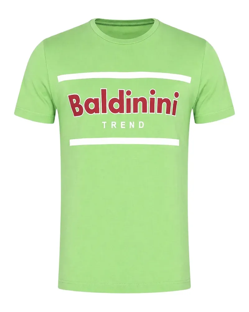 Baldinini T-Shirt mit Logo-Print - Grün Grün