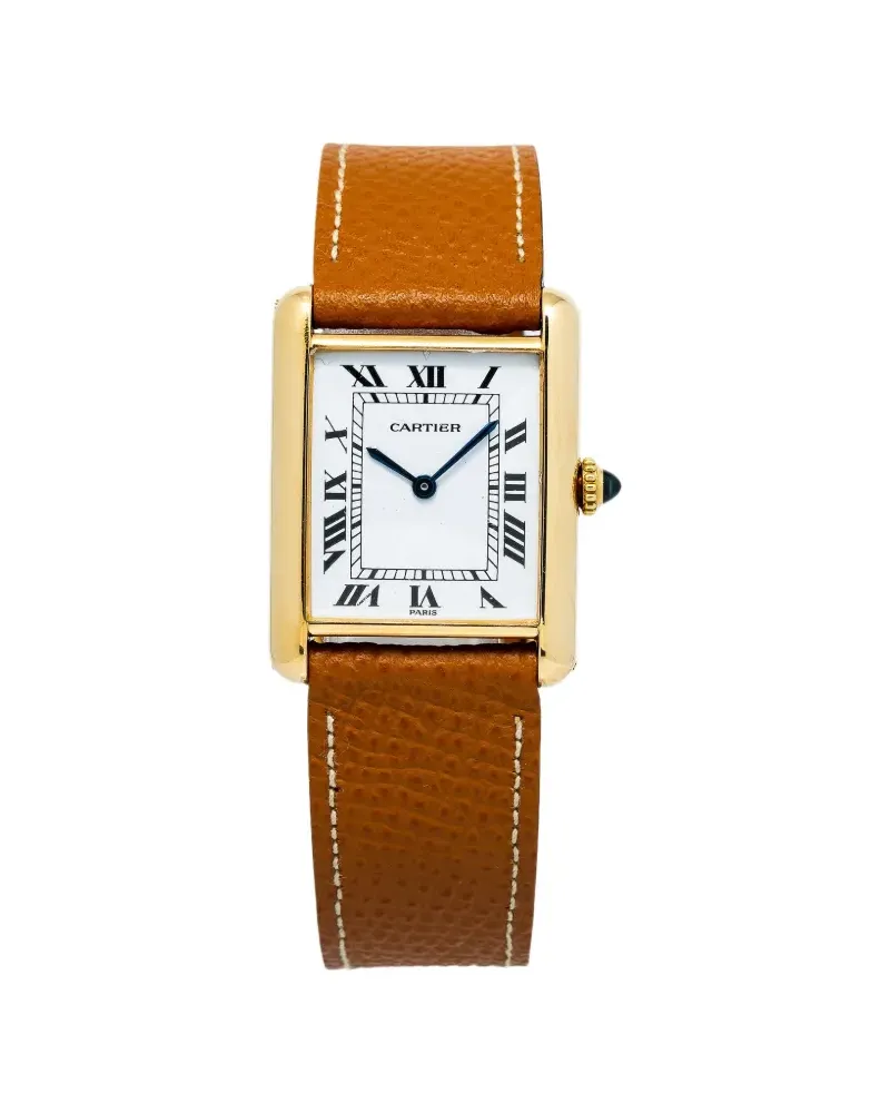 Cartier Tank Paris 23mm - Weiß Weiß