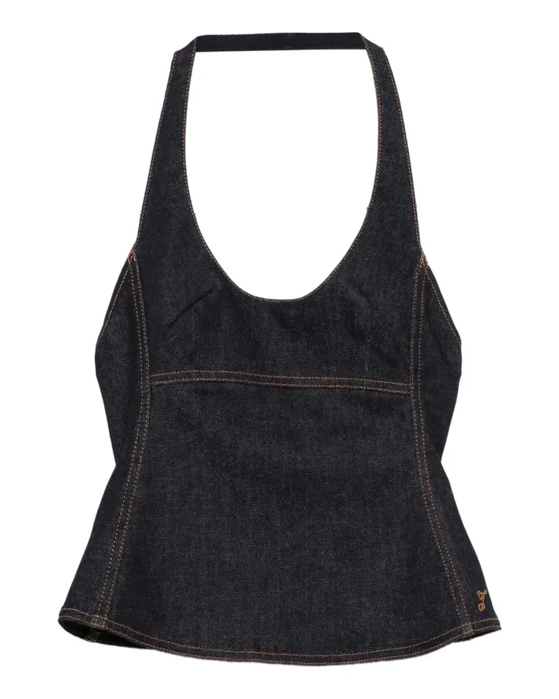 Jacquemus The Lavoir de-Nîmes denim top - Blau Blau