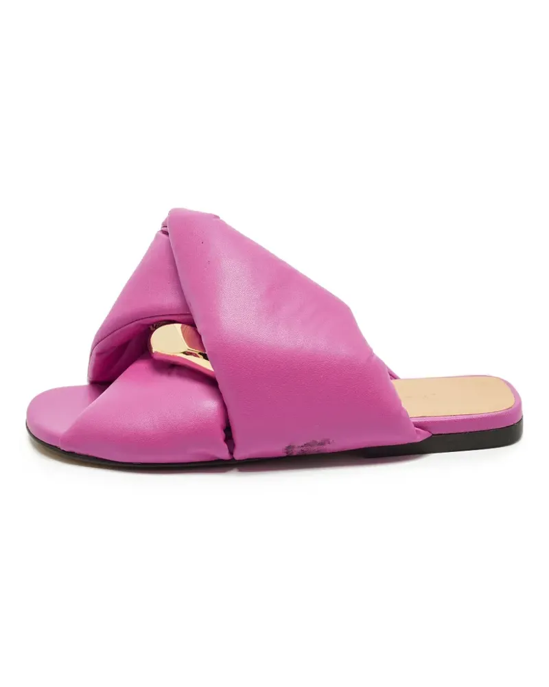J.W.Anderson Twist padded sandals - Violett Violett