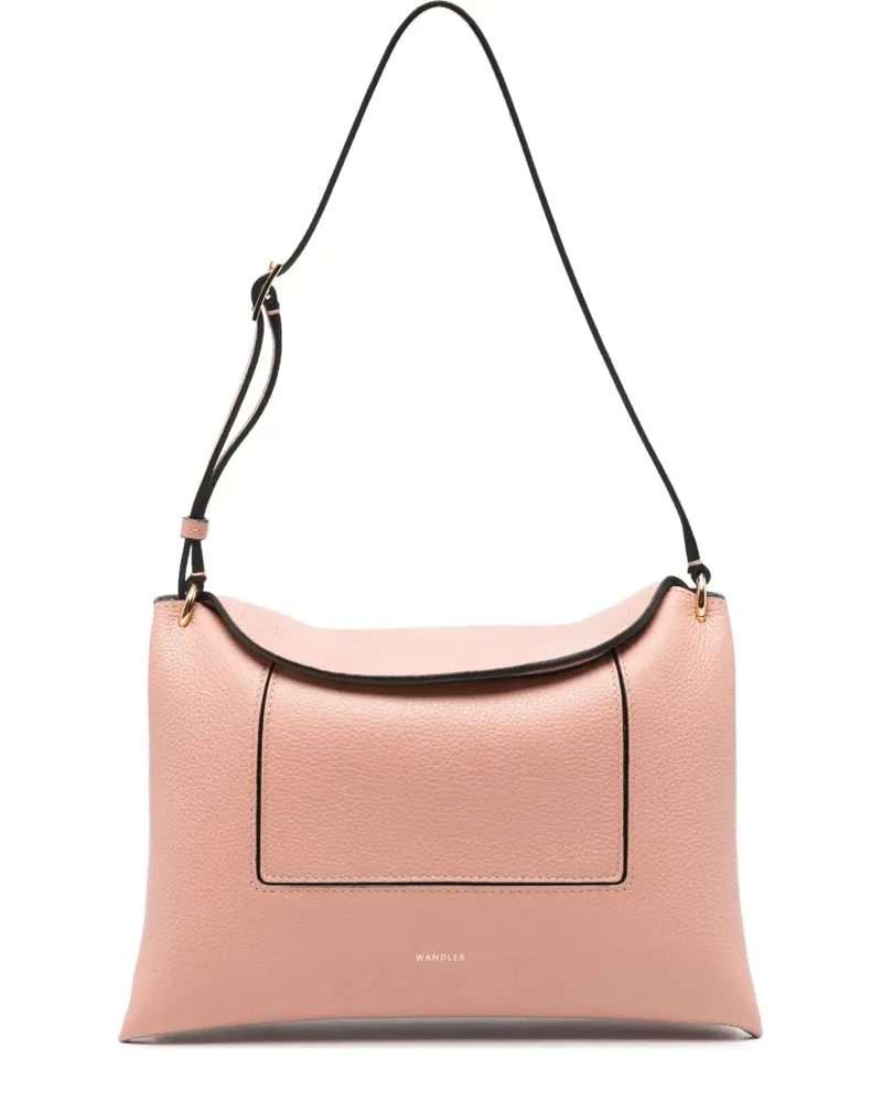 WANDLER Penelope Slouch Schultertasche mit Logo-Detail - Rosa Rosa