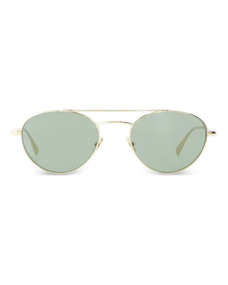 Saint Laurent Getönte Pilotenbrille - Gold Gold