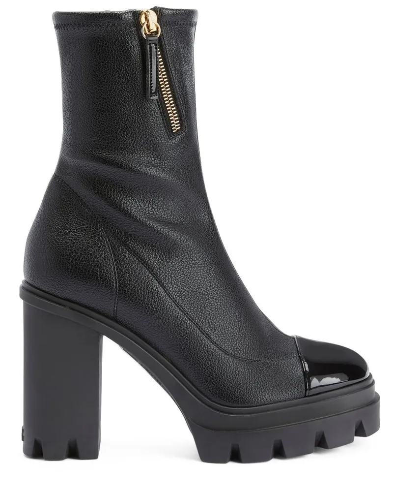 Giuseppe Zanotti Kokebi Stiefel 110mm - Schwarz Schwarz