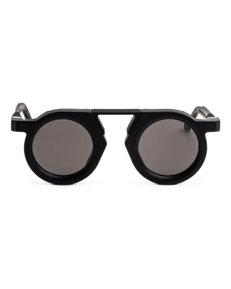 VAVA EYEWEAR Sonnenbrille mit rundem Gestell - Schwarz Schwarz