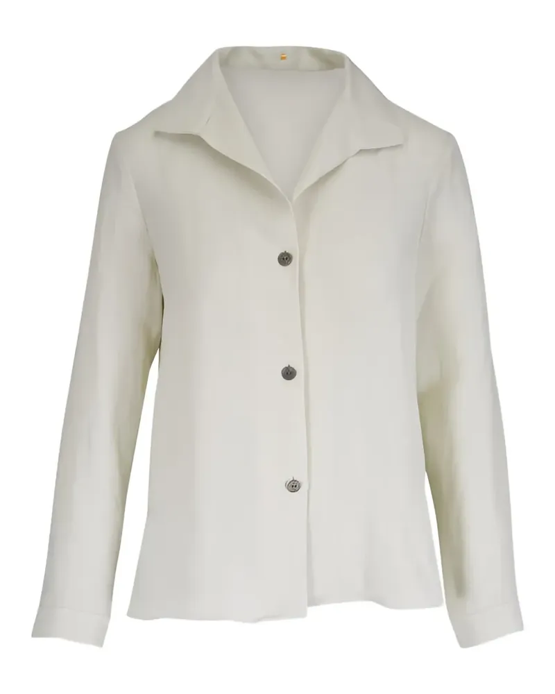 Peter Cohen Langärmelige Bluse - Nude Nude